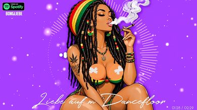 Männer wollen nur das eine Dancefloor Liebe Deutsche Reggaemusik Cartoon Romantik