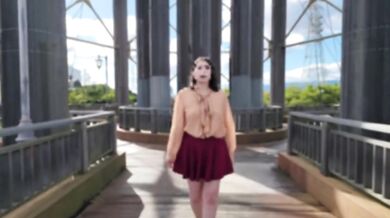 Japanese Wife Beauty Masturbates Outside Public With Dildo Big Ass Squirting Amateur HD