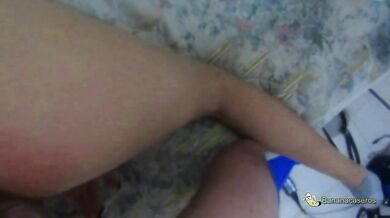 18 Year Old Blonde Schoolgirl Having Doggystyle Destroyed By Big Dick