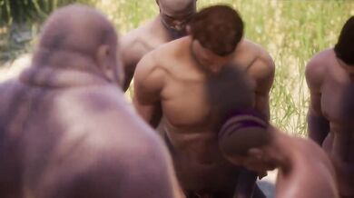 Jungle Gangbang Destroyed Hot Teen Wild Life Big Dick