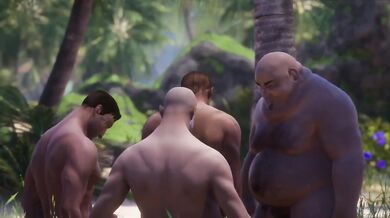 Jungle Gangbang Destroyed Hot Teen Wild Life Big Dick