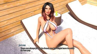 Thirsty For My Guest Guy And A Sexy Milf With Huge Tits By The Pool Ep 19