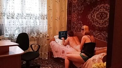 Russian Mistress Destroyed Guy With Huge Strapon Deep Anal Pegging