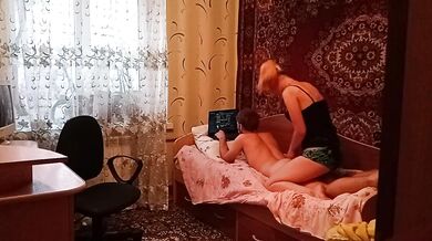 Russian Mistress Destroyed Guy With Huge Strapon Deep Anal Pegging