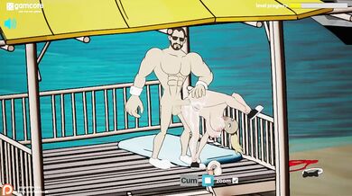 Fuckerman Destroys Ass With Big Cock On Yacht Boat Public Creampie