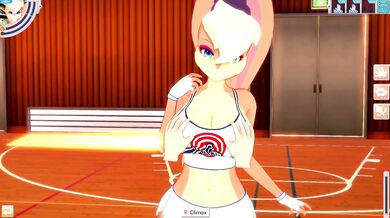 Lola Bunny Bouncing on Big Cock and Loving It POV