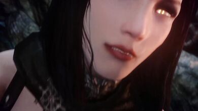 Serana Skyrim Cowgirl POV Destroyed Gushing Big Tits Brunette HD Porn