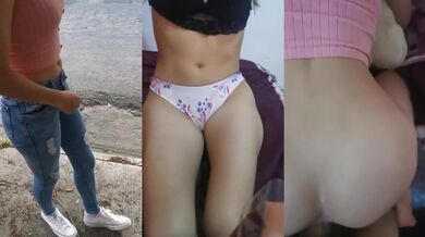 I Convinced My Mexican College Neighbor To Fuck For Cash Gotica Culona Destroyed