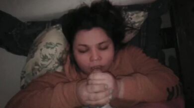 They Finished the Job but were not prepared for this much Cum haha. Big Facial!