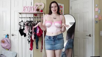 Halter Top Try On Haul Destroyed Gushing Choked Big Tits
