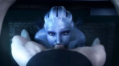 Liara Tsoni Destroyed By Deep Throat Blowjob Big Boobs Pov Face Fuck Mass Effect