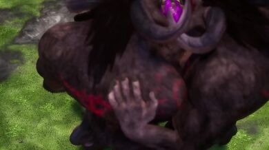 Furry Gangbang Destroyed Double Anal and Cunnilingus Wild Life