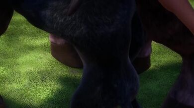 Furry Gangbang Destroyed Double Anal and Cunnilingus Wild Life
