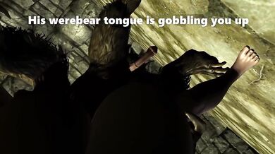 Andrea's Evil Sex Dungeon Destroyed by Big Cock Monster Werebear Femdom