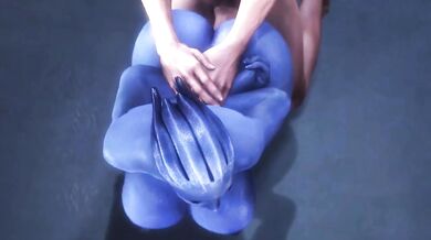 Liara T'Soni Big Tits And Huge Ass Ass Fuck In HD Porn Cartoon