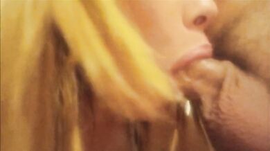 Blonde Amateur Deepthroat Blowjob Huge Cumload Mouth Try Not To Cum Slobbering