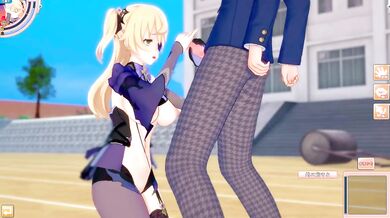 Fischl Destroyed By Big Tits Genshin Impact Koikatsu 3DCG Hentai Sex