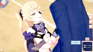 Fischl Destroyed By Big Tits Genshin Impact Koikatsu 3DCG Hentai Sex
