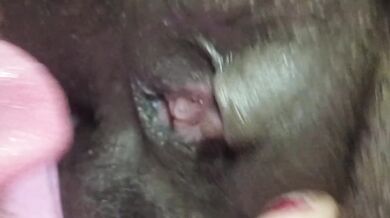 Sparkah's Ebony HD Pussy Licking Verified Amateur Gushing Clit
