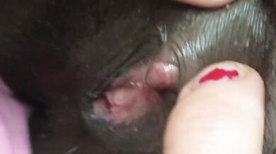 Sparkah's Ebony HD Pussy Licking Verified Amateur Gushing Clit