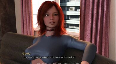 Thirsty Best Friend Destroyed Gushing Big Boobs Redhead 3D Cartoon