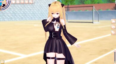 To Love Ru Yami Big Tits Destroyed By Hentai Game Koikatsu 3DCG Creampie