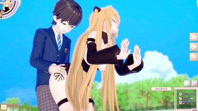 To Love Ru Yami Big Tits Destroyed By Hentai Game Koikatsu 3DCG Creampie