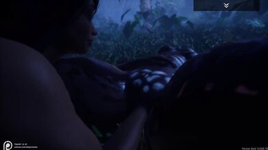 Wild Forest Lesbian Love Destroyed By Fisting And Pussy Licking