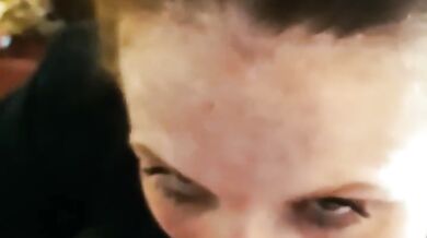 Sloppy Deepthroat Face Fuck Throat Bulge Gushing Spit Blowjob MILF Big Dick