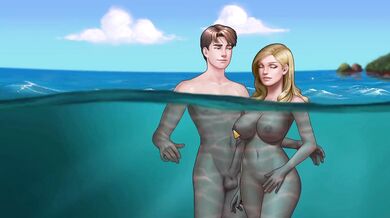 Big Tits Blonde Anime Playthrough Destroyed By Anal Choked Gushing Happy Ending