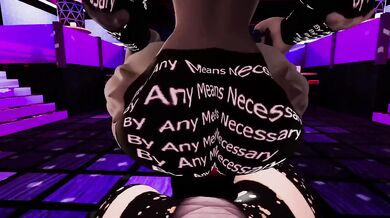 VRCHAT Rough Butt Facesitting Reverse Cowgirl Big Cock Cumshot Destroyed Gushing