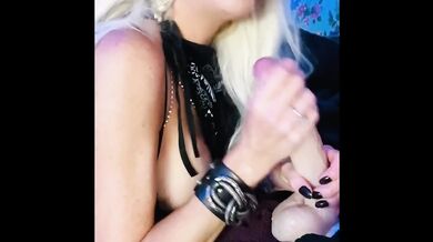 Sloppy Vampire Blowjob Closeup Squirt Svetlana Snow