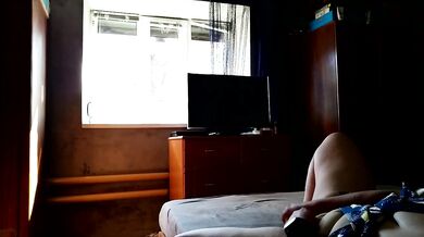 Milf Destroyed Chugging Dildo For Window Cleaner Voyeur
