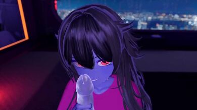 Femboy Takes Fan To Love Hotel VR Chat Hentai