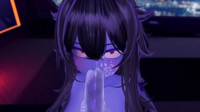 Femboy Takes Fan To Love Hotel VR Chat Hentai