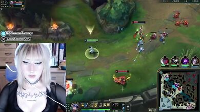 League of Legends Striptease Challenge Destroyed Gushing Edging Fucked By Mistake Egirl Gamer Girl Solo