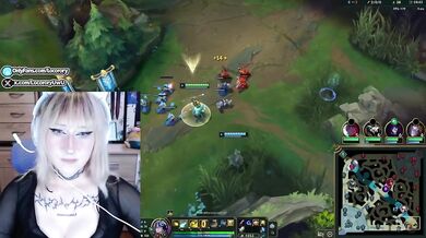 League of Legends Striptease Challenge Destroyed Gushing Edging Fucked By Mistake Egirl Gamer Girl Solo