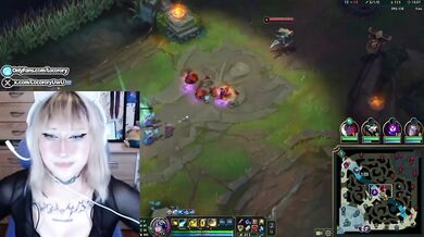 League of Legends Striptease Challenge Destroyed Gushing Edging Fucked By Mistake Egirl Gamer Girl Solo