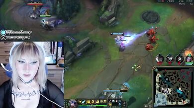 League of Legends Striptease Challenge Destroyed Gushing Edging Fucked By Mistake Egirl Gamer Girl Solo
