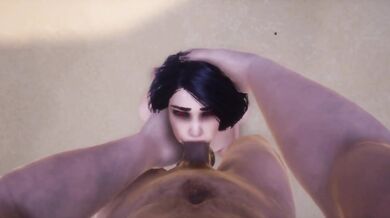 Uncensored 3D Hentai Facefuck With Big Cock Part 3