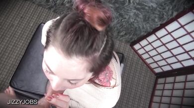 Oral Fixation Blowjob Destroyed By Big Cock POV BBW Evie