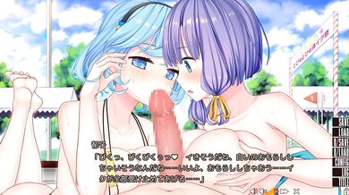 Nukitashi Play 39 H Scene Ikuko and Misaki Big Tits Paizuri and Fera Duel Blowjob Gokkun Cumshot