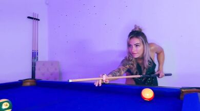 Seductive Ebony Couple Destroy Blonde With Surprise FFM DVP