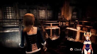 Fatal Frame Maiden Black Water Destroyed Big Tits Twitch Streamer Gushing