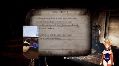 Fatal Frame Maiden Black Water Destroyed Big Tits Twitch Streamer Gushing
