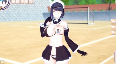 Kujou Sara Big Tits Genshin Impact Koikatsu 3DCG Hentai Sex Cumshot