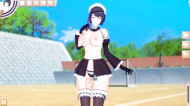 Kujou Sara Big Tits Genshin Impact Koikatsu 3DCG Hentai Sex Cumshot