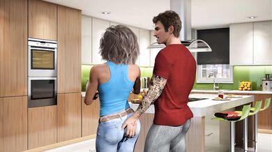 Anime Cuckold Couple Milf Best Friend Destroyed Gushing Choked