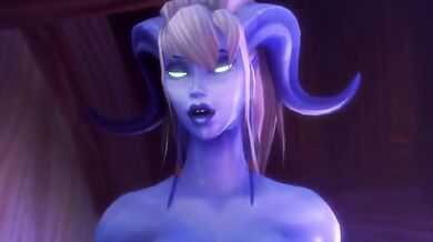 Draenei Cowgirl Warcraft Pov Big Tits Fantasy Destroyed Gushing