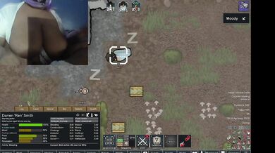 Chubby Black Gamer Girl Destroyed By Big Tits Rimworld Playthrough